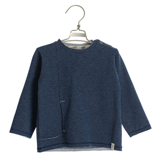 Maglia In Felpa Melange Maperò Felpe Bambino M27320