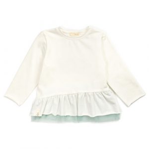 t-Shirt In Jersey e Tulle Maperò