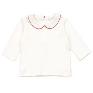 t-Shirt In Interlock C/profilo Coccodè Tshirt Bambina C60174