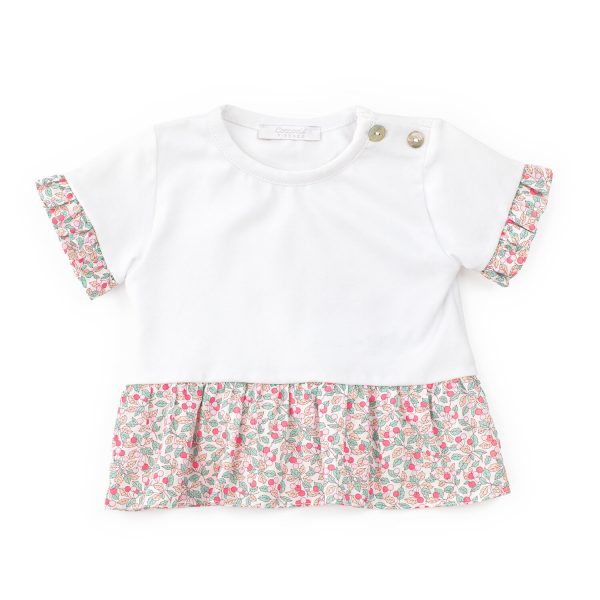 t-Shirt In Jersey e Liberty Coccodè
