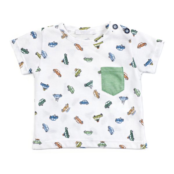 t-Shirt In Piquet Stampato Coccodè