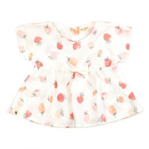 Blusa In Garza Stampata Coccodè