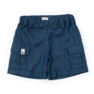Shorts Cargo In Chambray Coccodè