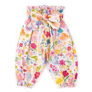 Pantaloni In Popeline Stampato Coccodè