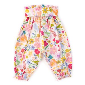 Pantaloni In Popeline Stampato Coccodè