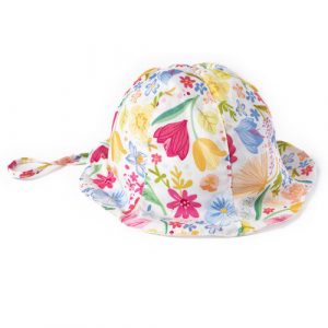 Cappellino In Popeline Stampato Coccodè