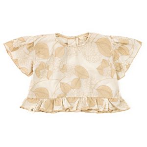 Crop Top In Mussola Ricamata Maperò