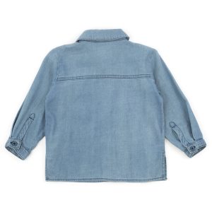Overshirt In Denim Delavé Maperò