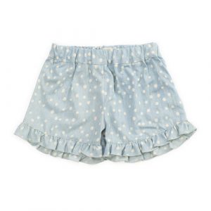 Shorts In Chambray a Pois Coccodè