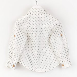 Camicia in popeline stampato Pure