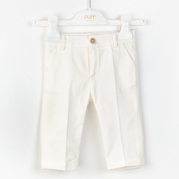 Pantalone lungo in misto lino Pure