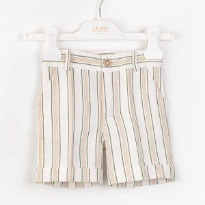 Pantaloni all'inglese in misto lino Pure