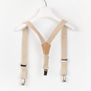 Bretelle in misto lino Pure