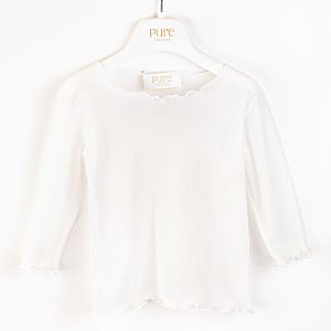 Maglia in tulle elasticizzato Pure