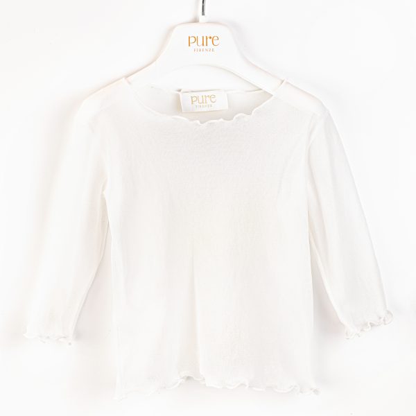 Maglia in tulle elasticizzato Pure