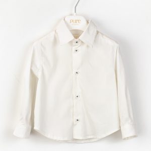 Camicia in popeline stampato Pure