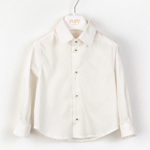 Camicia in popeline stampato Pure