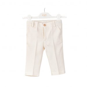 Pantalone lungo in misto lino Pure