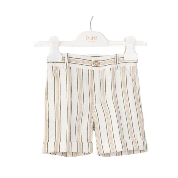 Pantaloni all'inglese in misto lino Pure