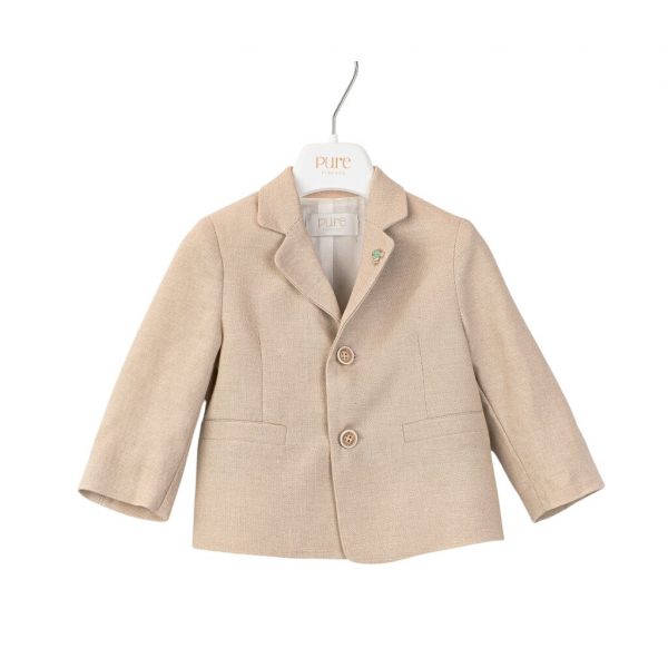 Giacca in misto lino Pure
