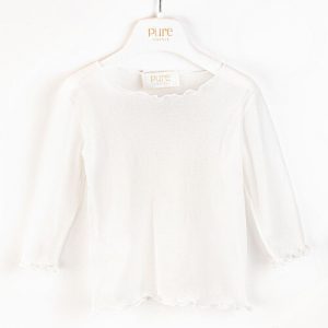 Maglia in tulle elasticizzato Pure