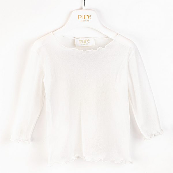 Maglia in tulle elasticizzato Pure