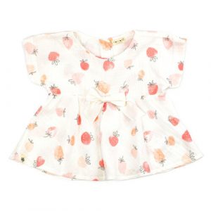 Blusa In Garza Stampata Coccodè