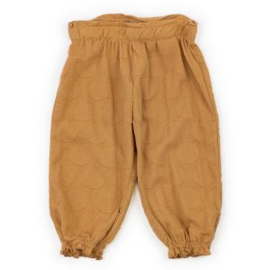 Pantaloni harem in pois grande tess. fil coupé Maperò