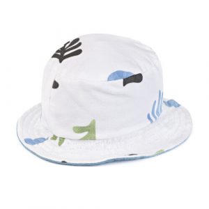 Bucket Hat Double Face In Jersey e Denim Maperò