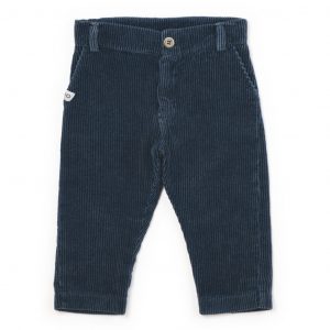 Pantaloni straight in velluto a coste