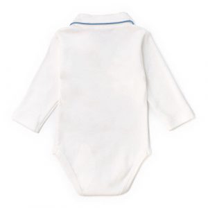 Body camicia interlock colletto con profilo a colore