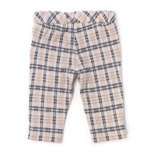Pantalone in jacquard a quadri