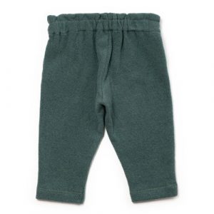 Pantalone paperbag in caldo cotone