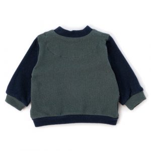 Felpa bomber in caldo cotone