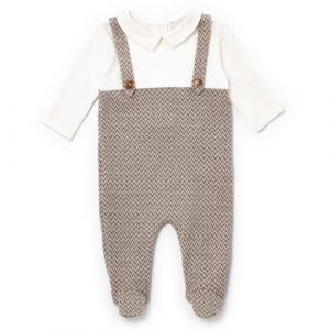 Tutina in interlock e jacquard