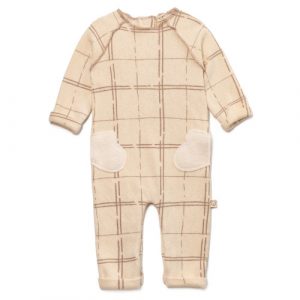 Tutina in caldo jersey a quadri