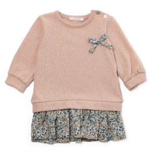 Abitino in caldo jersey e liberty