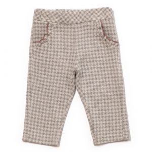 Pantaloni in jacquard