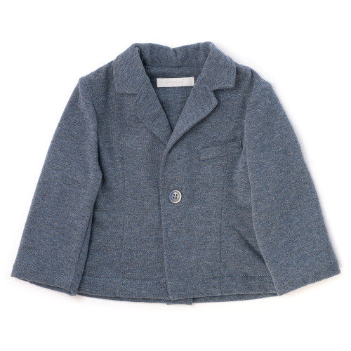 Giacca in felpa effetto jeans