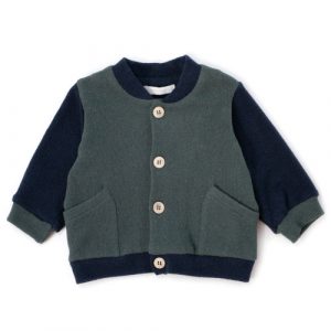 Felpa bomber in caldo cotone