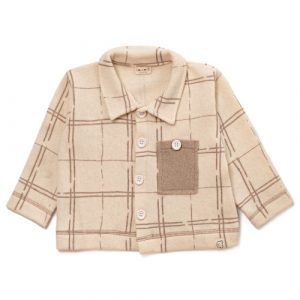 Overshirt in caldo cotone a quadri