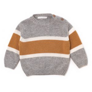 Pullover in tricot a righe