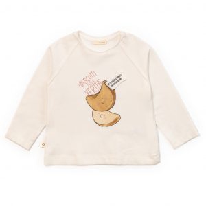 T-shirt in jersey con stampa