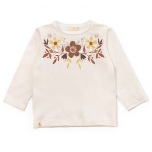 T-shirt in jersey con stampa