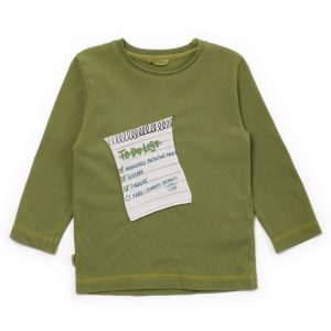 T-shirt in jersey con stampa