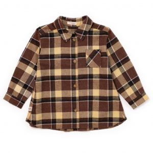 Camicia in flanella tartan