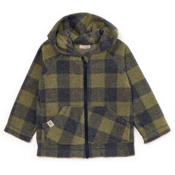 Hoodie in sherpa