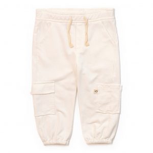 Pantaloni cargo in felpa