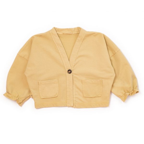 Cardigan Cropped In Felpa Maperò